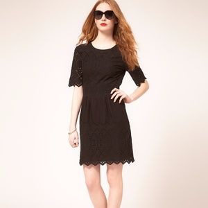 Whistles Lisa Embroidered Dress